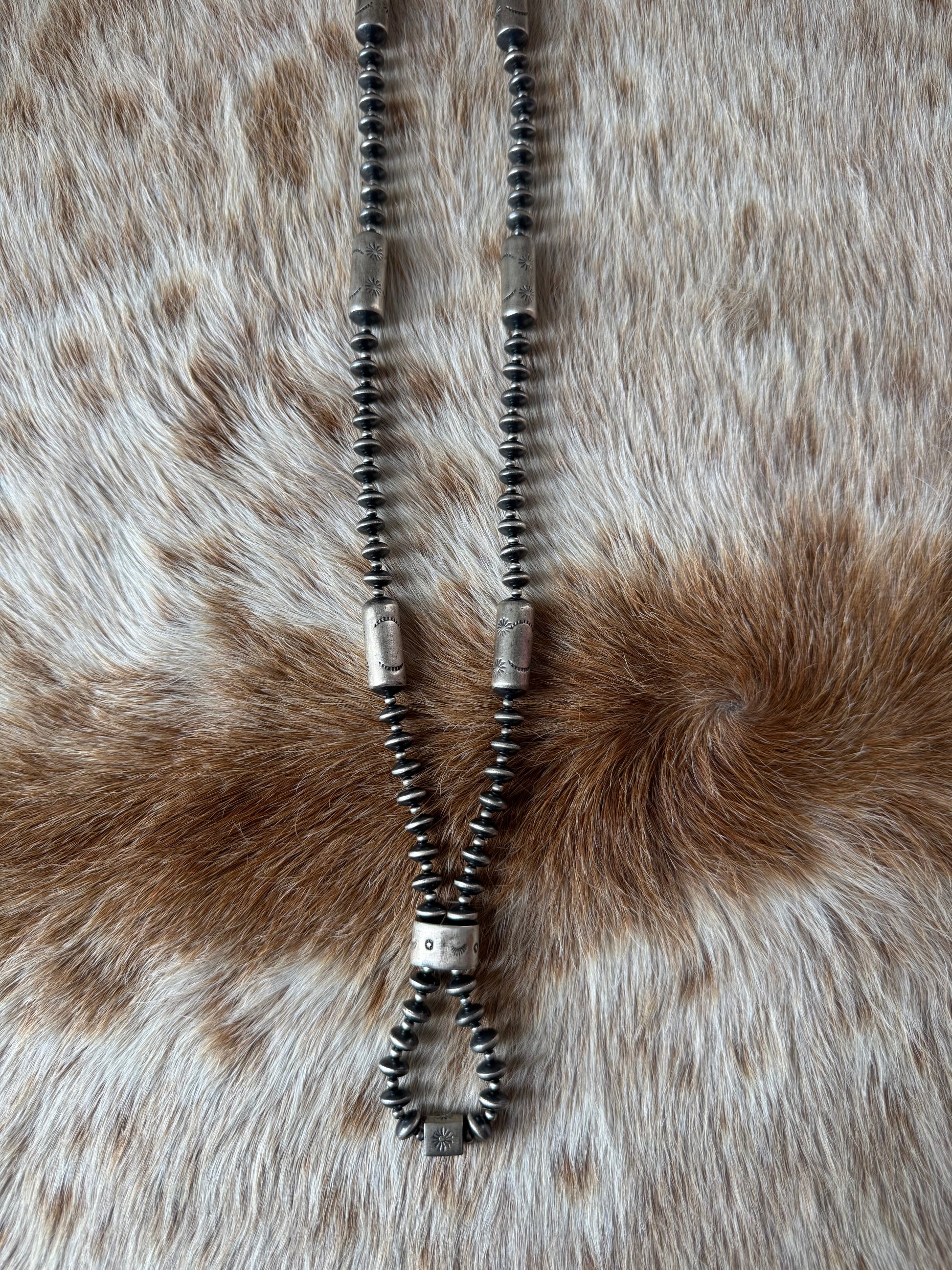 36" Sterling Pearl Necklace