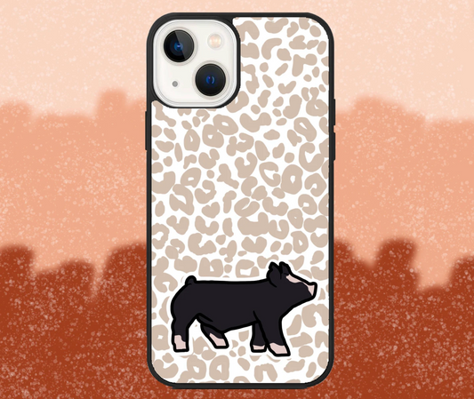 Berkshire Market Hog Leopard Print iPhone Case