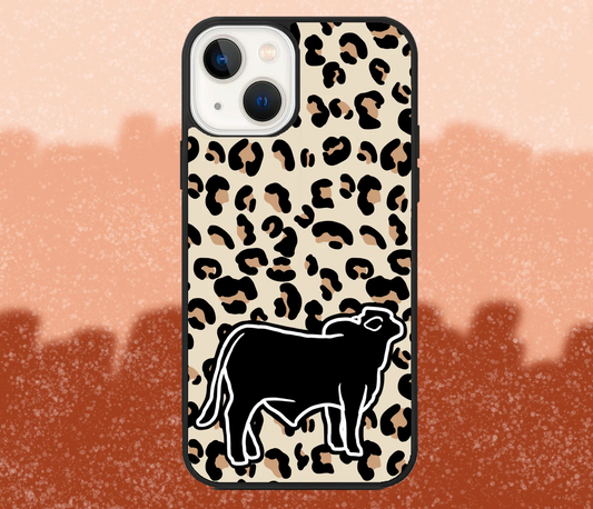 Brahman Leopard Print iPhone Case