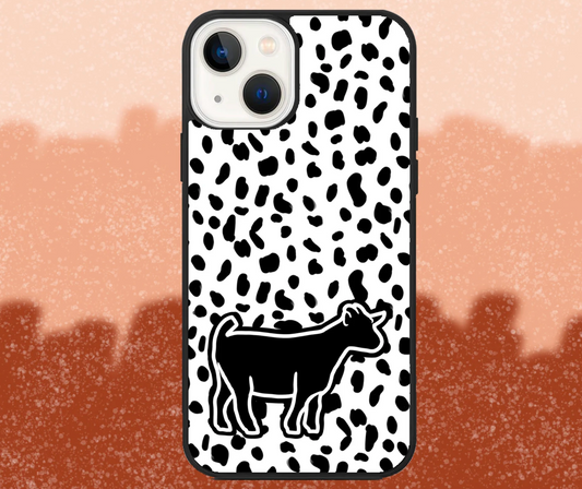 Pygmy Goat Dalmatian Print iPhone Case