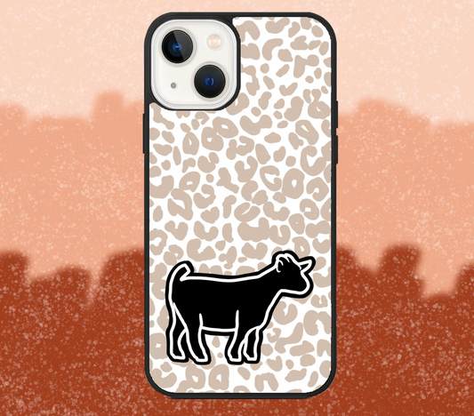 Pygmy Goat Leopard Print iPhone Case