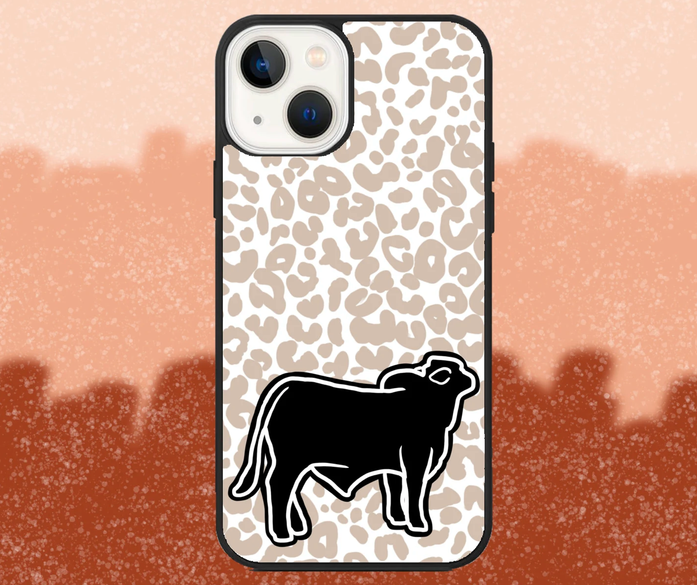 Brahman Leopard Print iPhone Case