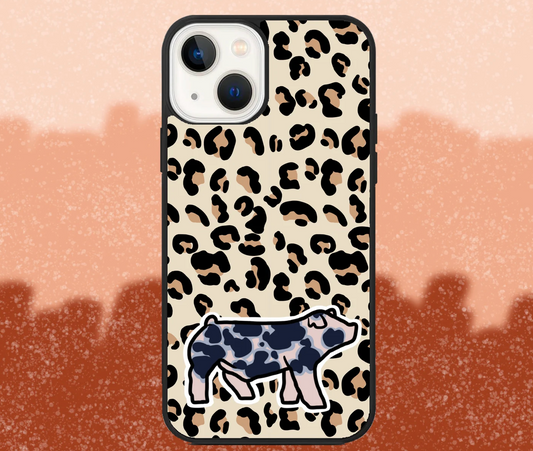 Spot Market Hog Leopard Print iPhone Case