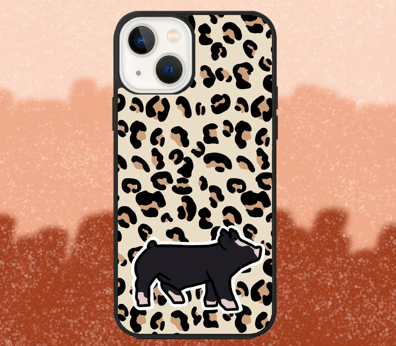 Berkshire Market Hog Leopard Print iPhone Case