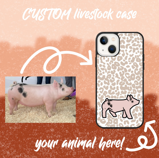 CUSTOM Animal Picture iPhone Case